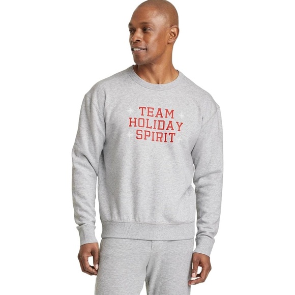 Wondershop Team Holiday Spirit Matching Family Sweatshirt/Pullover Gray |NEW/NWT - Picture 2 of 10